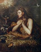 Domenico Tintoretto The Penitent Magdalene Sweden oil painting artist